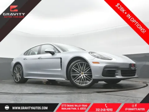 Silver 2017 Porsche Panamera 4S for sale in Highland Park, IL