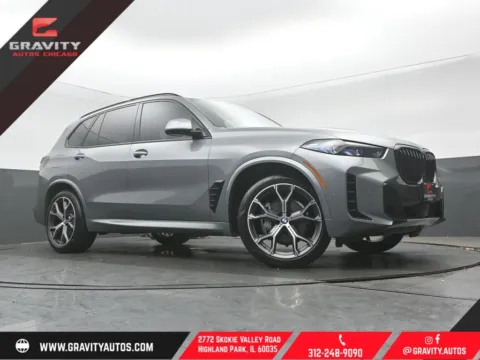 Gray 2024 BMW X5 xDrive40i for sale in Highland Park, IL
