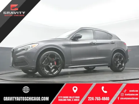 Gray 2022 Alfa Romeo Stelvio Veloce for sale in Highland Park, IL