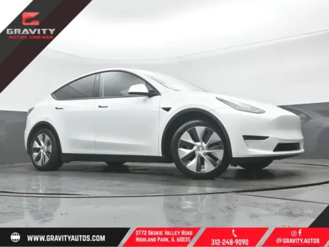 White 2022 Tesla Model Y Long Range for sale in Highland Park, IL