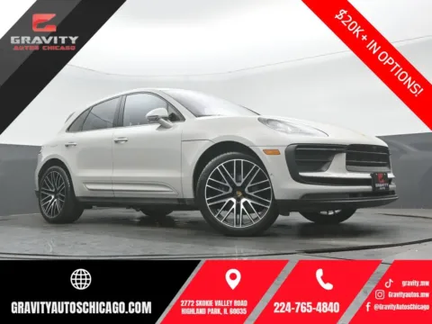 Black 2022 Porsche Macan for sale in Highland Park, IL