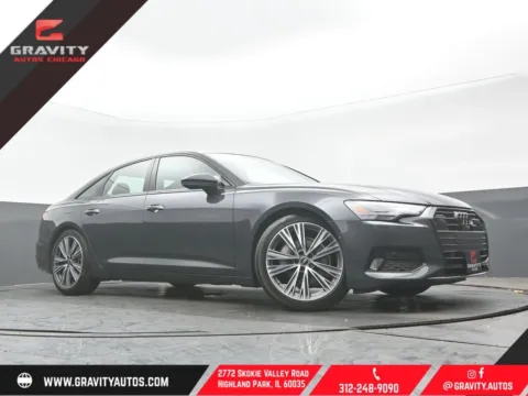 Gray 2023 Audi A6 45 Premium Plus for sale in Highland Park, IL