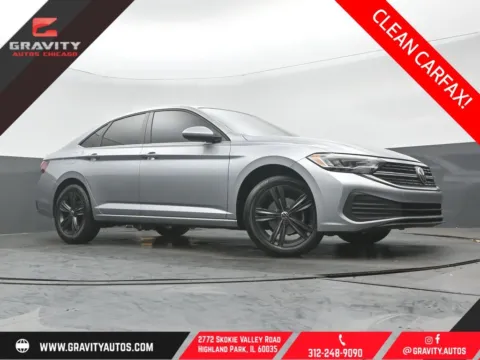 Silver 2023 Volkswagen Jetta 1.5T SE for sale in Highland Park, IL