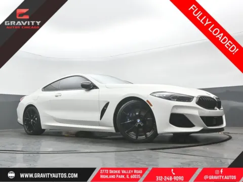 White 2021 BMW 8 Series M850i xDrive for sale in Highland Park, IL
