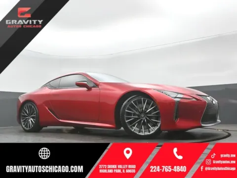 Red 2024 Lexus LC 500 for sale in Highland Park, IL