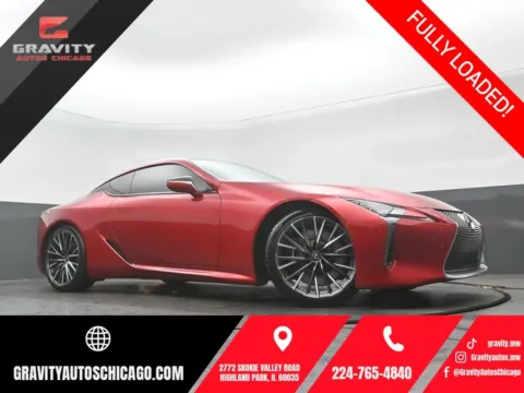 Red 2024 Lexus LC 500 for sale in Highland Park, IL