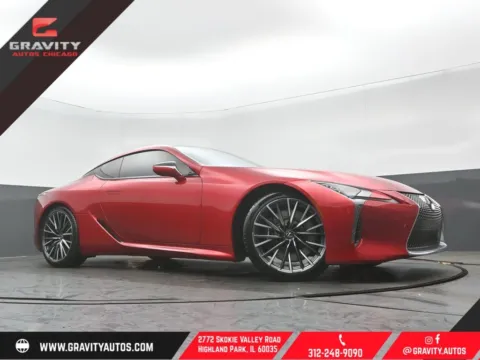 Red 2024 Lexus LC 500 for sale in Highland Park, IL