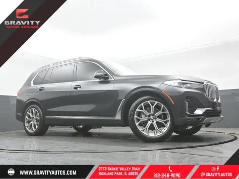 Gray 2019 BMW X7 xDrive40i for sale in Highland Park, IL