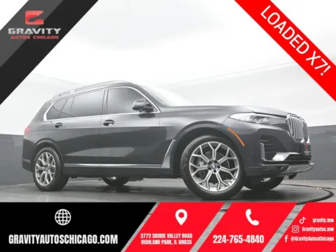 Gray 2019 BMW X7 xDrive40i for sale in Highland Park, IL