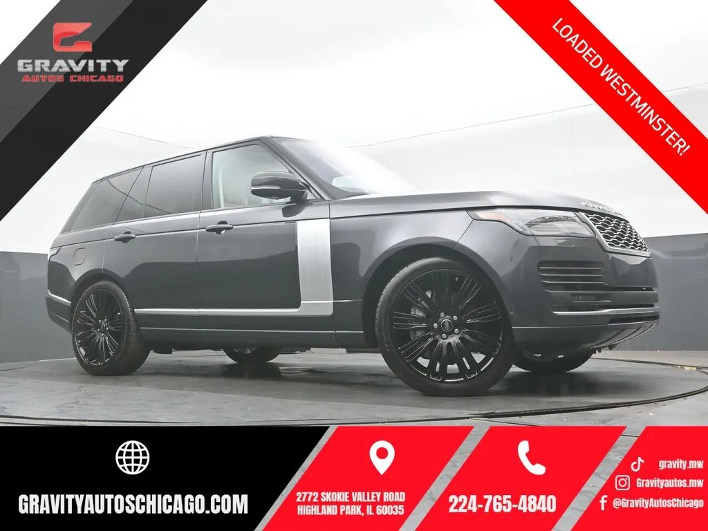 Gray 2022 Land Rover Range Rover Westminster for sale in Highland Park, IL