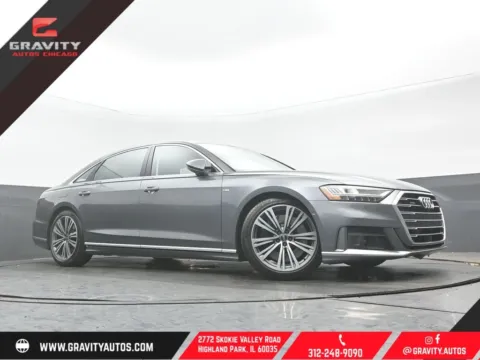 Gray 2021 Audi A8 4.0 for sale in Highland Park, IL
