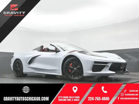 White 2020 Chevrolet Corvette Stingray for sale in Highland Park, IL