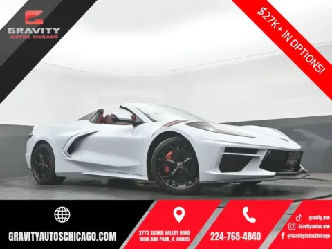 White 2020 Chevrolet Corvette Stingray for sale in Highland Park, IL