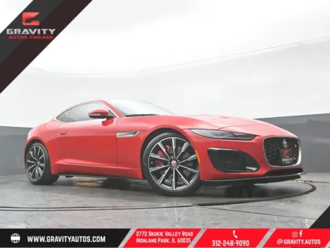 Red 2021 Jaguar F-TYPE R for sale in Highland Park, IL