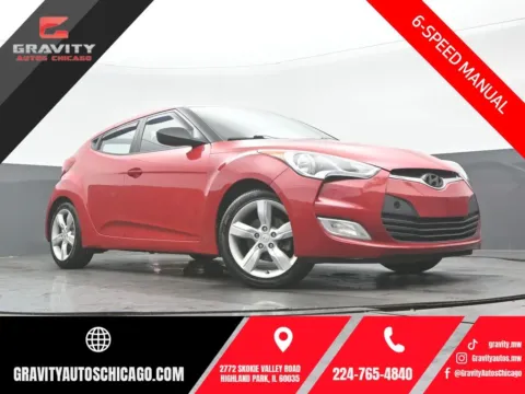 Red 2014 Hyundai Veloster for sale in Highland Park, IL
