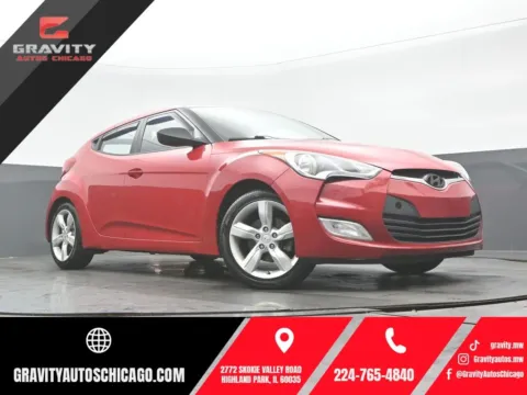 Red 2014 Hyundai Veloster for sale in Highland Park, IL