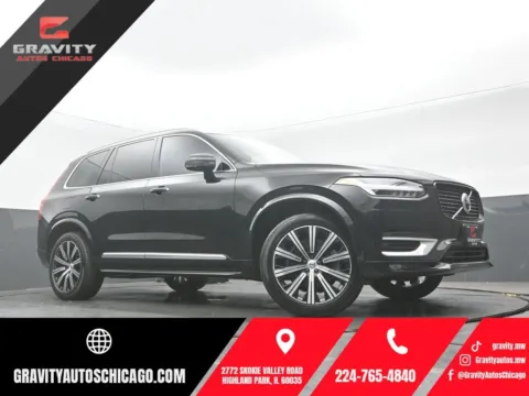 Black 2021 Volvo XC90 T6 Inscription for sale in Highland Park, IL