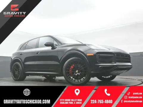 Black 2023 Porsche Cayenne GTS for sale in Highland Park, IL