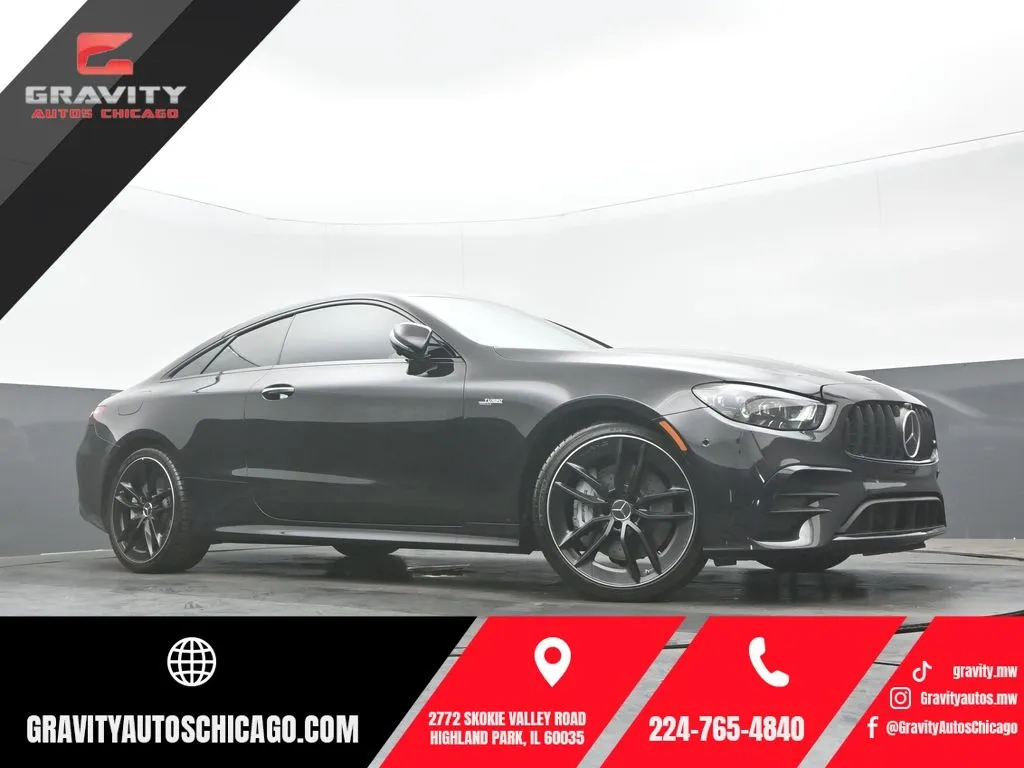 Black 2022 Mercedes-Benz E-Class E 53 AMG for sale in Highland Park, IL