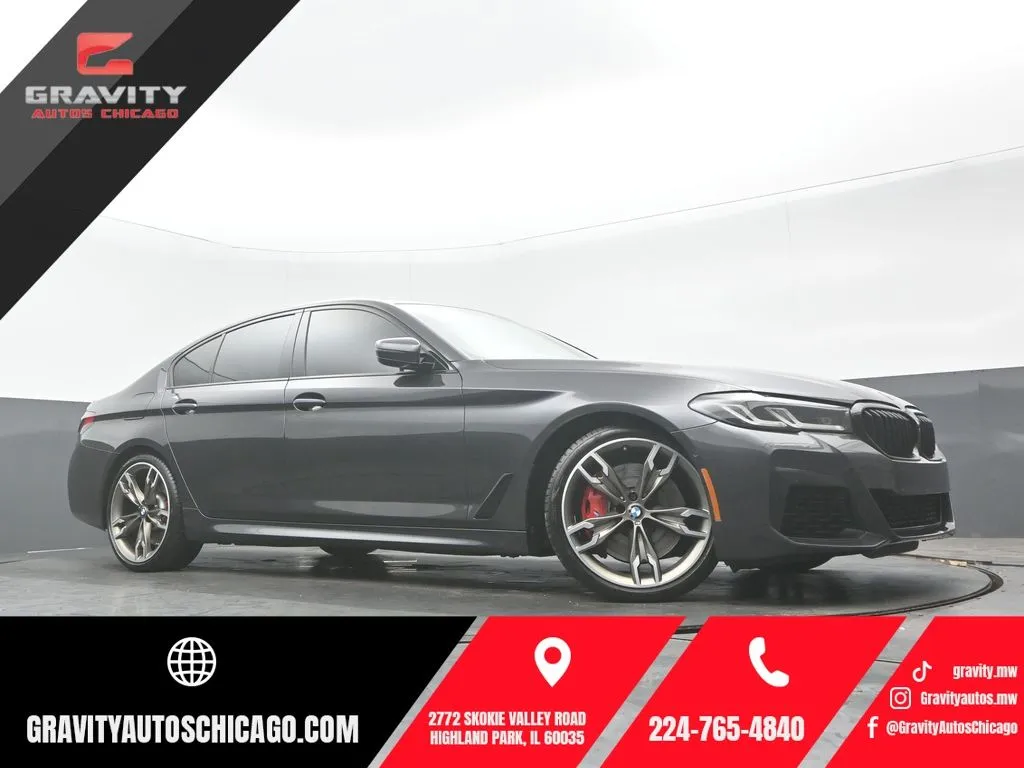 2022 BMW 5 Series M550i xDrive for sale in Highland Park, IL