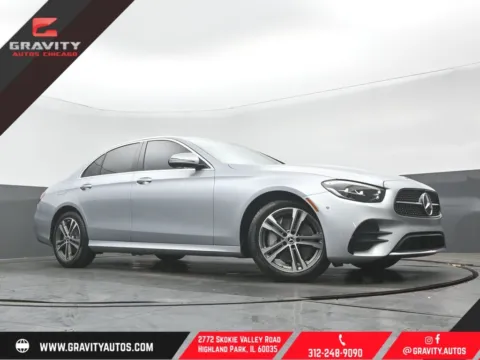 Silver 2021 Mercedes-Benz E-Class E 350 for sale in Highland Park, IL