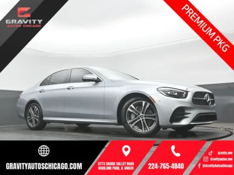 Silver 2021 Mercedes-Benz E-Class E 350 for sale in Highland Park, IL