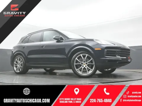 Blue 2022 Porsche Cayenne Platinum Edition for sale in Highland Park, IL