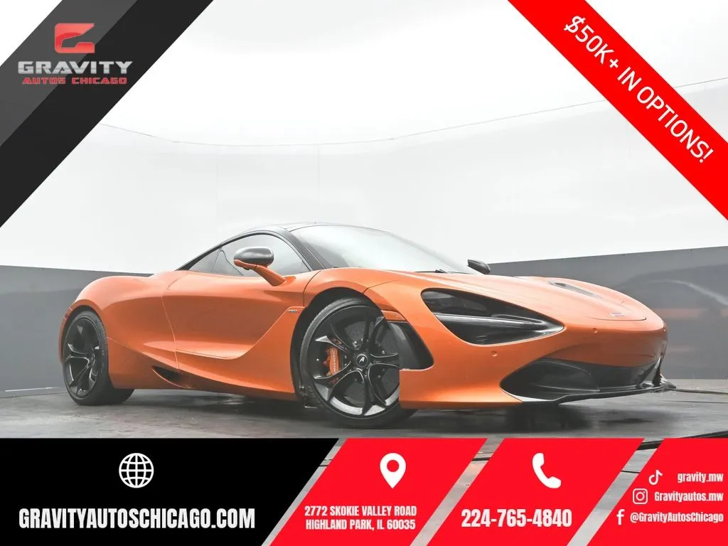 Orange 2019 McLaren 720S Luxury for sale in Highland Park, IL