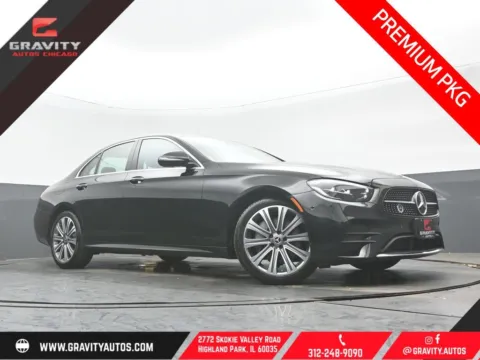 Black 2023 Mercedes-Benz E-Class E 350 for sale in Highland Park, IL
