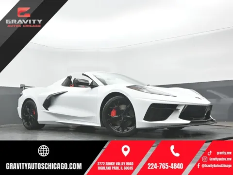 White 2021 Chevrolet Corvette Stingray for sale in Highland Park, IL