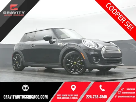 Red 2021 MINI Cooper SE Electric Signature Plus for sale in Highland Park, IL