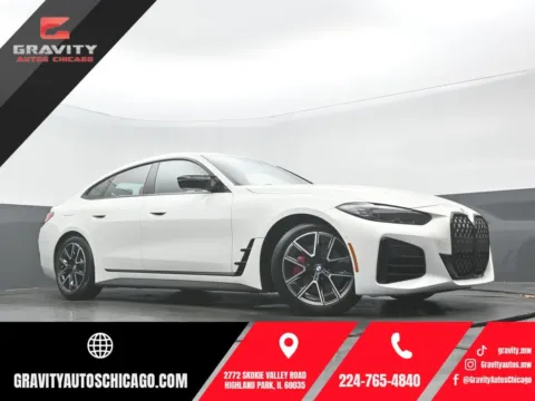White 2023 BMW 4 Series M440i xDrive for sale in Highland Park, IL