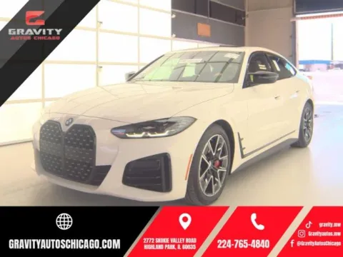 White 2023 BMW 4 Series M440i xDrive for sale in Highland Park, IL