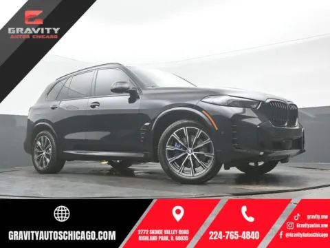 Black 2024 BMW X5 xDrive40i for sale in Highland Park, IL