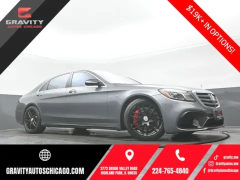 Gray 2020 Mercedes-Benz S-Class S 63 AMG for sale in Highland Park, IL