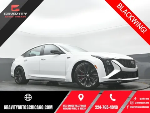 White 2025 Cadillac CT5 V-Series for sale in Highland Park, IL