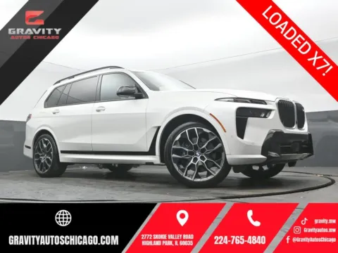 White 2023 BMW X7 M60i for sale in Highland Park, IL