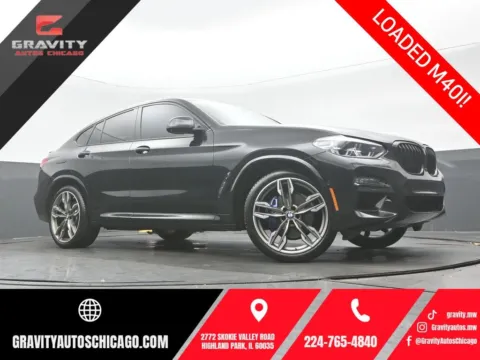 Black 2021 BMW X4 M40i for sale in Highland Park, IL