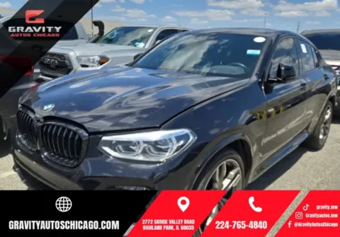 Black 2021 BMW X4 M40i for sale in Highland Park, IL