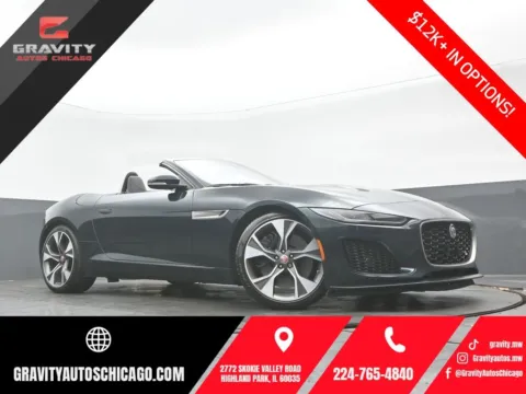 Green 2022 Jaguar F-TYPE P450 for sale in Highland Park, IL