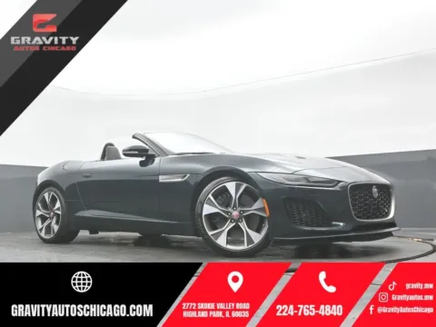 Green 2022 Jaguar F-TYPE P450 for sale in Highland Park, IL
