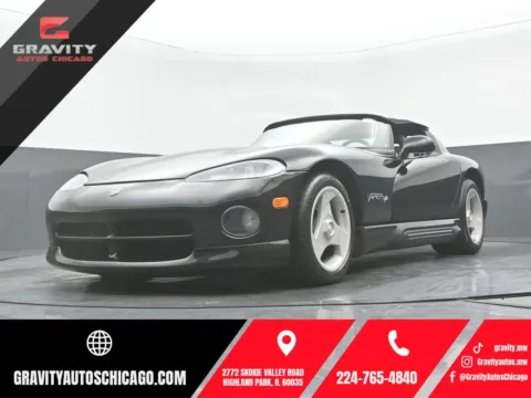 Black 1994 Dodge Viper RT/10 for sale in Highland Park, IL