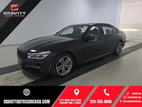 Black 2019 BMW 7 Series 750i xDrive for sale in Highland Park, IL