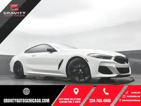 White 2021 BMW 8 Series M850i xDrive for sale in Highland Park, IL