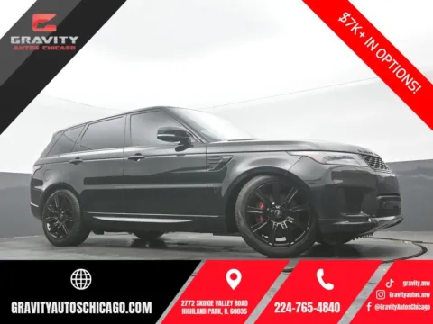 Black 2022 Land Rover Range Rover Sport HST for sale in Highland Park, IL