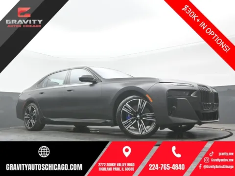 Gray 2023 BMW i7 xDrive60 for sale in Highland Park, IL