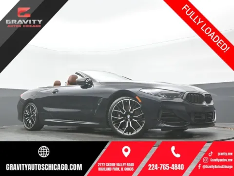 Black 2023 BMW 8 Series M850i xDrive for sale in Highland Park, IL