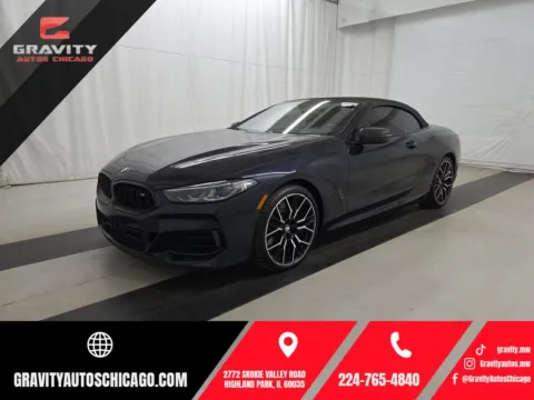 Black 2023 BMW 8 Series M850i xDrive for sale in Highland Park, IL