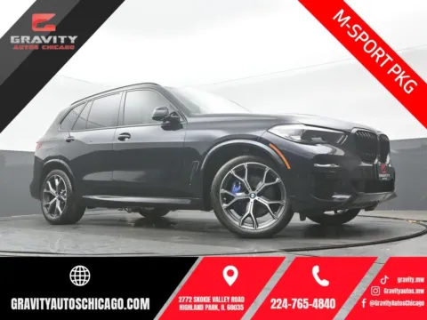 Black 2022 BMW X5 xDrive40i for sale in Highland Park, IL