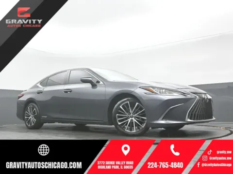 Gray 2022 Lexus ES 300h for sale in Highland Park, IL
